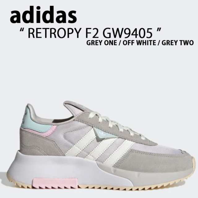 adidas アディダス スニーカー RETROPY F2 GW9405 レトロピー F2 WHITE GREY