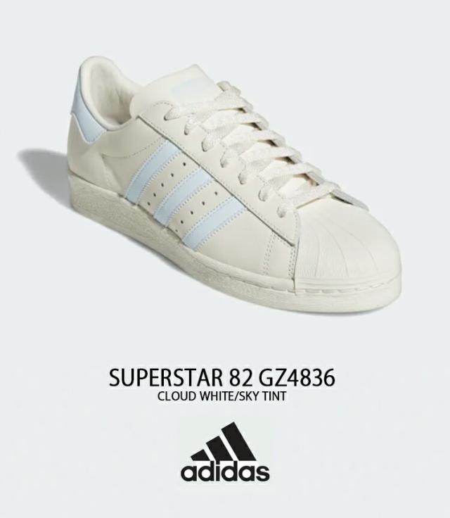 adidas アディダス スニーカー SUPERSTAR 82 GZ4836 スーパースター WHITE SKY_1