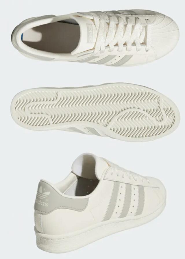 adidas アディダス スニーカー SUPERSTAR 82 GZ4837 スーパースター WHITE GREY_2