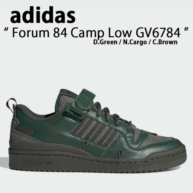 adidas Originals アディダス オリジナルス スニーカー Forum 84 Camp Low GV6784 GREEN BROWN