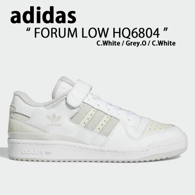 adidas Originals アディダス オリジナルス スニーカー FORUM LOW HQ6804 White Grey White