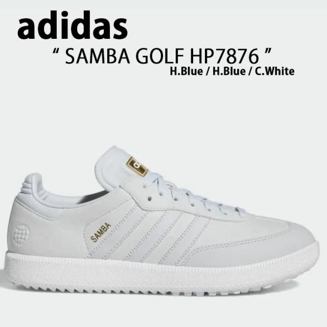 adidas アディダス スニーカー SAMBA GOLF HP7876 サンバ ゴルフ Blue WHITE