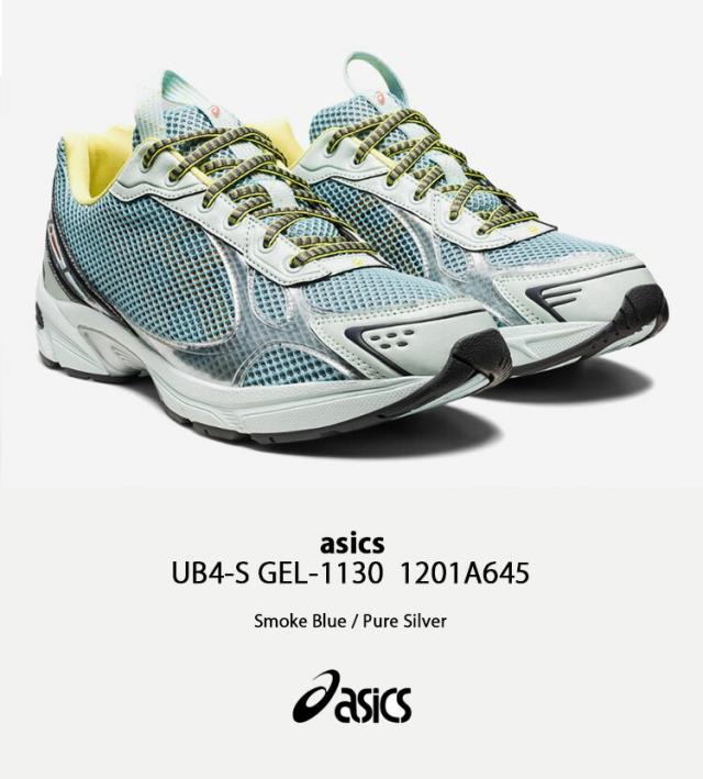 asics アシックス スニーカー UB4-S GEL-1130 1201A645 SMOKE BLUE PURE SILVER ゲル1130 シューズ スモークブルー ピュアシルバー ランニングシューズ メンズ レディース 男性用 女性用_1