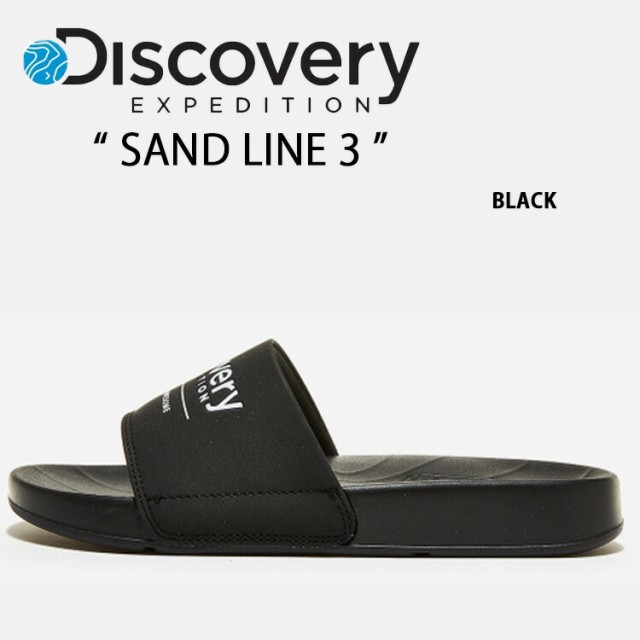 DISCOVERY ディスカバリー サンダル SAND LINE 3 BLACK 一体型サンダル 一体形成 シューズ メンズ レディース 男性用 女性用 男女兼用 Di