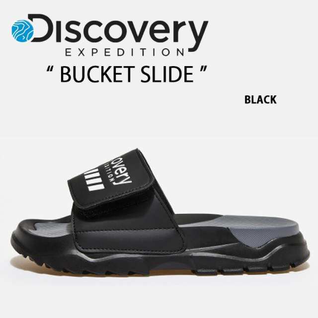 DISCOVERY ディスカバリー サンダル BUCKET SLIDE BLACK 一体型