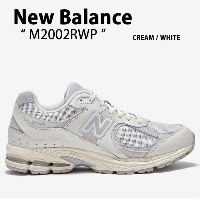 New Balance ニューバランス スニーカー M2002RWP  NEWBALANCE 2002 WHITE CREAM GRAY シューズ  レザー 本革