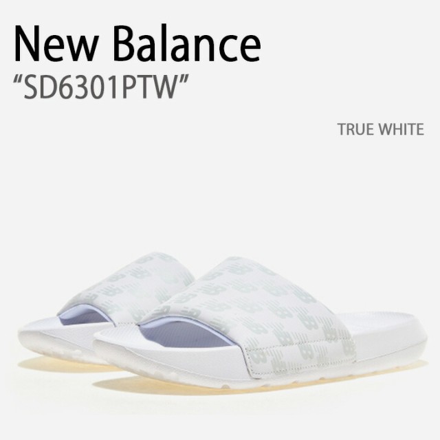 New Balance ニューバランス サンダル 6301 TRUE WHITE SD6301PTW