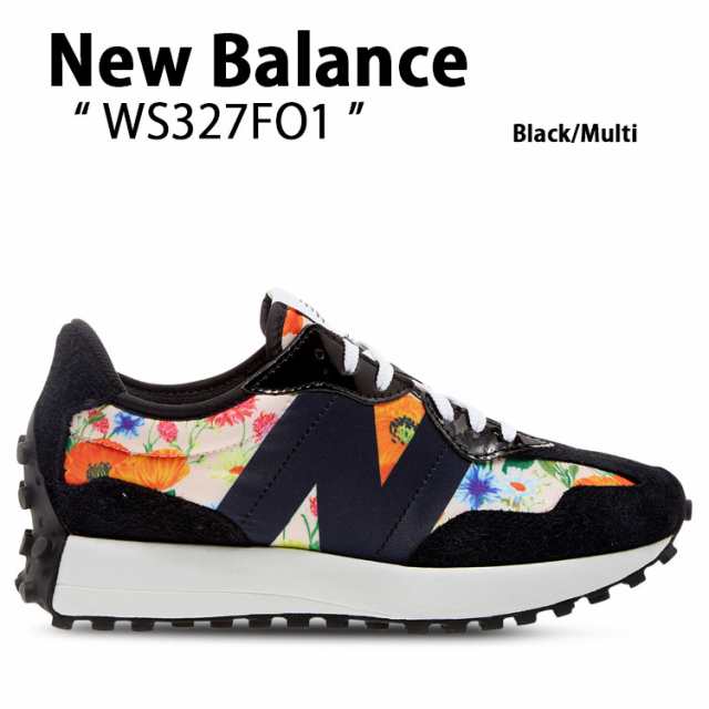 New Balance ニューバランス スニーカー 327 WS327FO1 ブラック マルチ