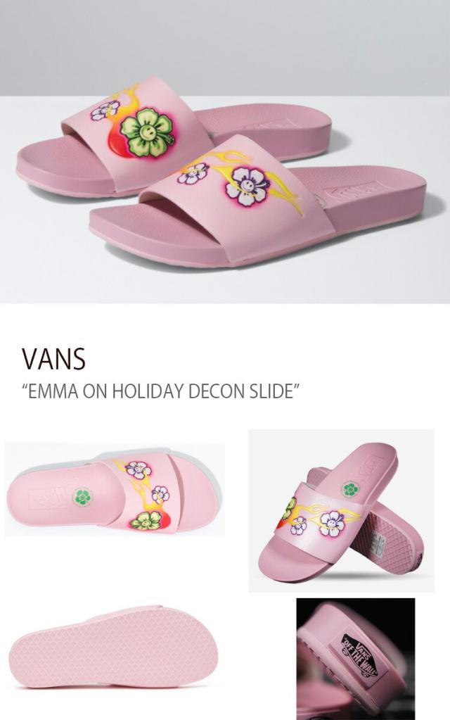 VANS シャワーサンダル EMMA ON HOLIDAY DECON SLIDE EM ON HOLIDAY