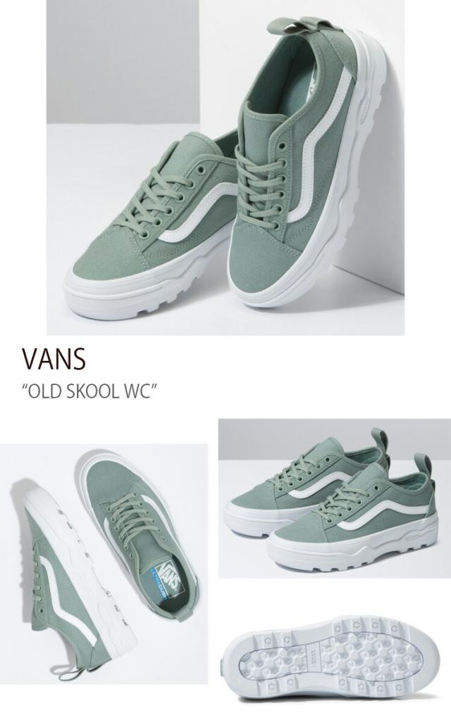 VANS スニーカー OLD SKOOL WC HEAVY CANVAS GREEN MILIEU VN0A5KR3YV2