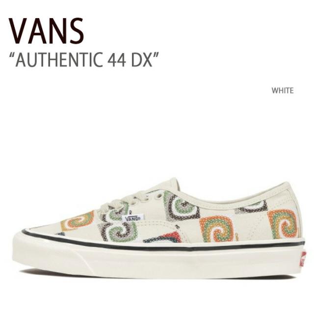 VANS スニーカー AUTHENTIC 44 DX GRANNY CHECK WHITE VN0A7Q5CWHT