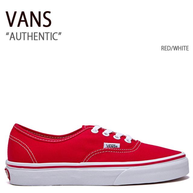 VANS スニーカー AUTHENTIC VN000EE3RED オーセンティック RED