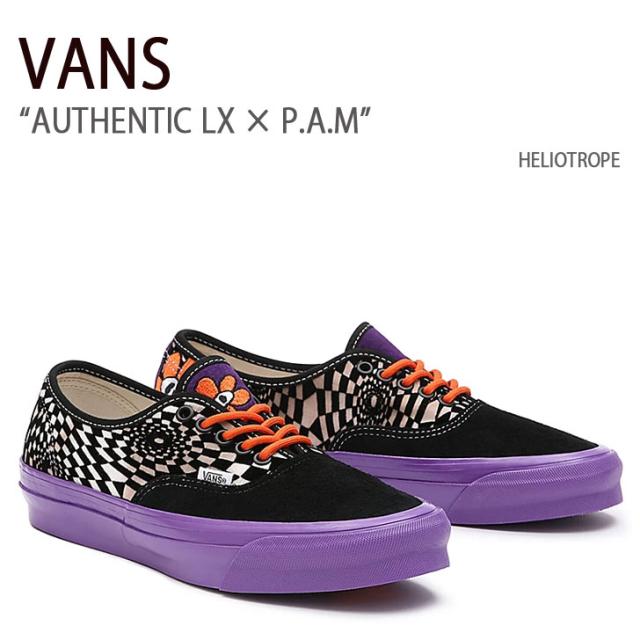 VANS スニーカー AUTHENTIC LX × P.A.M VN0A4BV930X LX × P.A.M BLACK