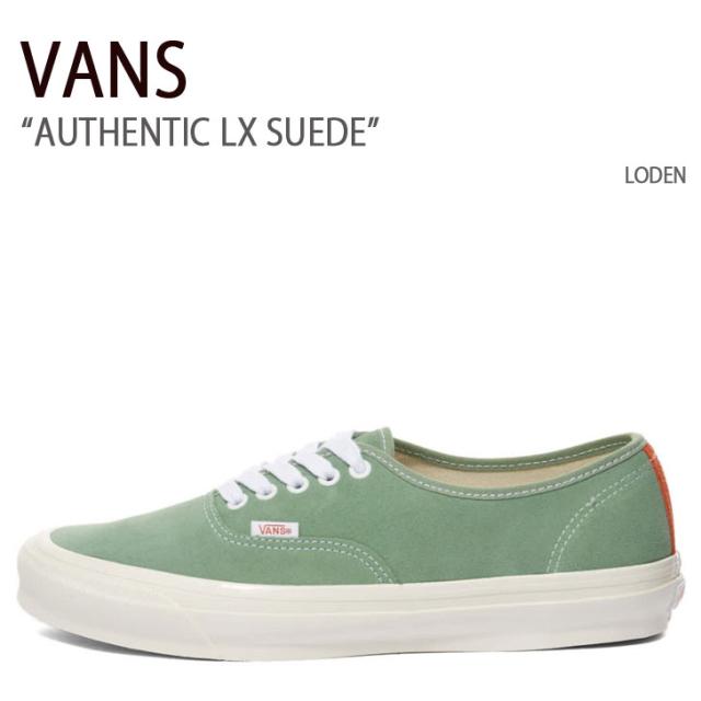VANS スニーカー AUTHENTIC LX SUEDE VN0A4BV9LDN GREEN