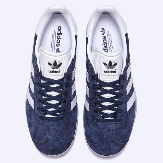 adidas Originals アディダス オリジナルス スニーカー BB5478 Gazelle ガゼル NAVY WHITE GOLD