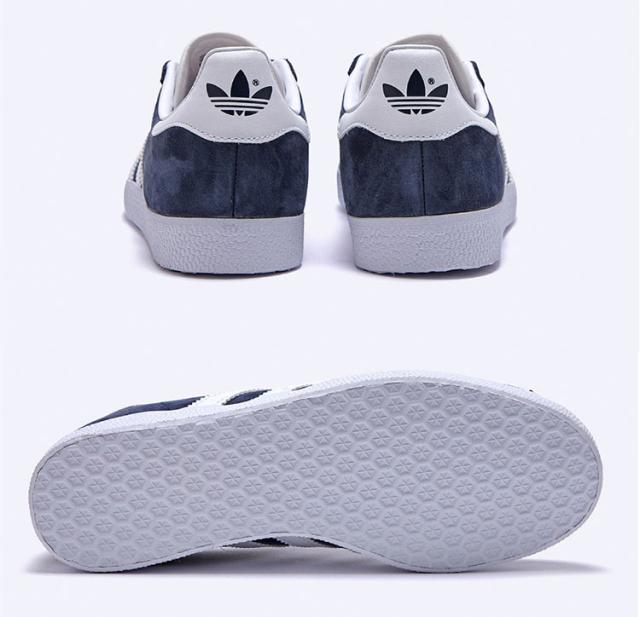 adidas Originals アディダス オリジナルス スニーカー BB5478 Gazelle ガゼル NAVY WHITE GOLD