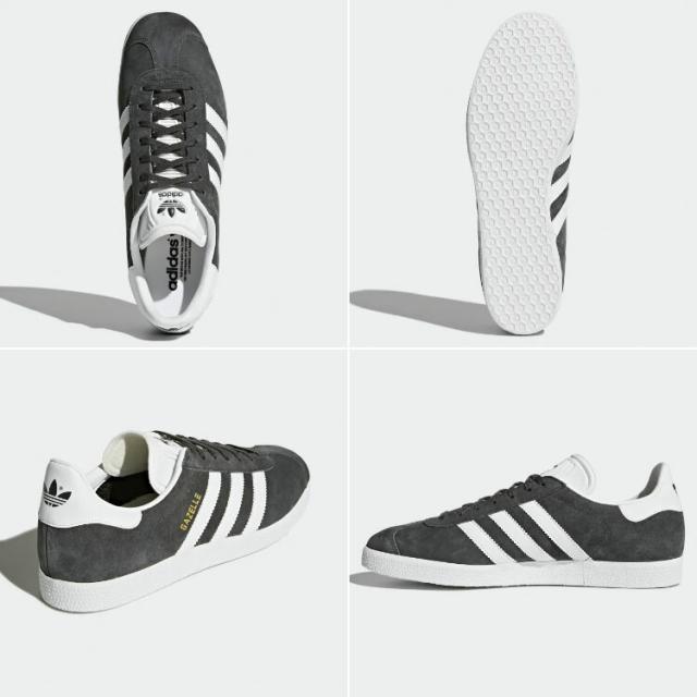 adidas Originals アディダス オリジナルス スニーカー BB5480 Gazelle DGH SOLID GREY WHITE GOLD MET.