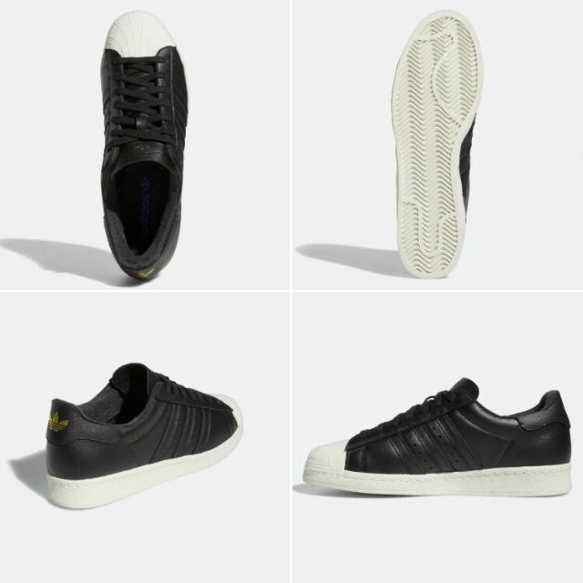 adidas Originals アディダス オリジナルス スニーカーSUPERSTAR 82 スーパースター 82 GW1799 Black White Gold_2