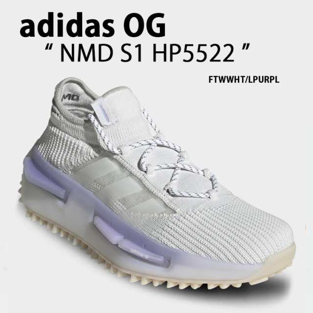 adidas Originals アディダス オリジナルス スニーカー NMD S1 HP5522 WHITE PURPLE