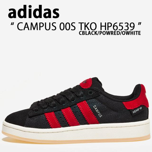 adidas Originals アディダス オリジナルス スニーカー CAMPUS 00S TKO HP6539 キャンパス00S TKO Black Red White