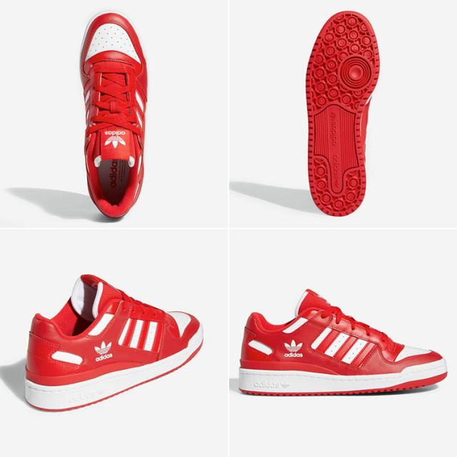 adidas Originals アディダス オリジナルス スニーカー FORUM LOW フォーラム ロー HQ1495 Red W
