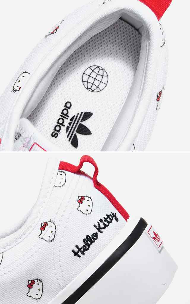 adidas Originals アディダス オリジナルス スニーカー NIZZA PLATFORM W HQ6239 ニッツァ プラットフォーム W WHITE BLACK ホワイト ブ