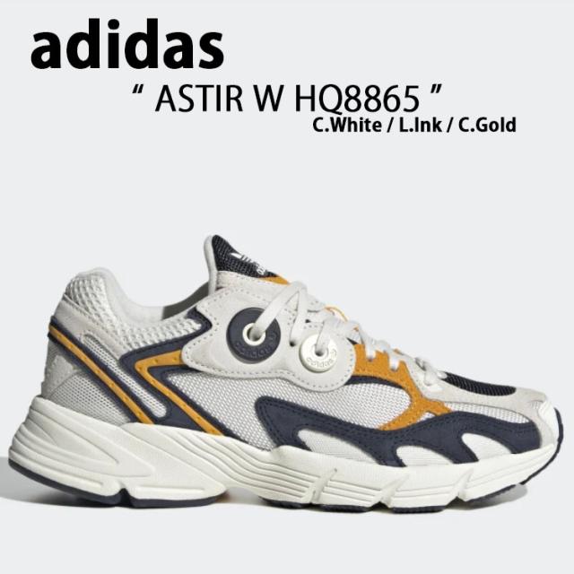 adidas アディダス スニーカーASTIR W アスター HQ8865 White Ink Gold ホワイト インク ゴールド