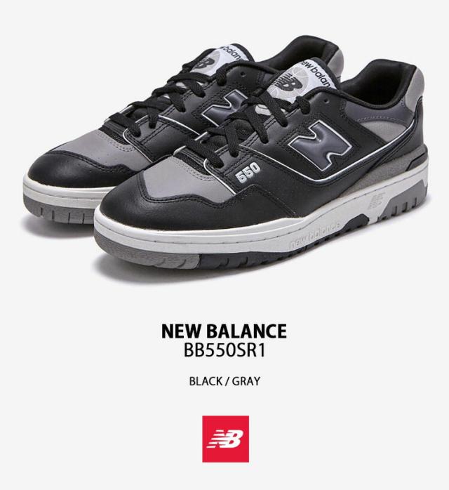 New Balance ニューバランス スニーカー 550 BB550SR1 BLACK GRAY_1