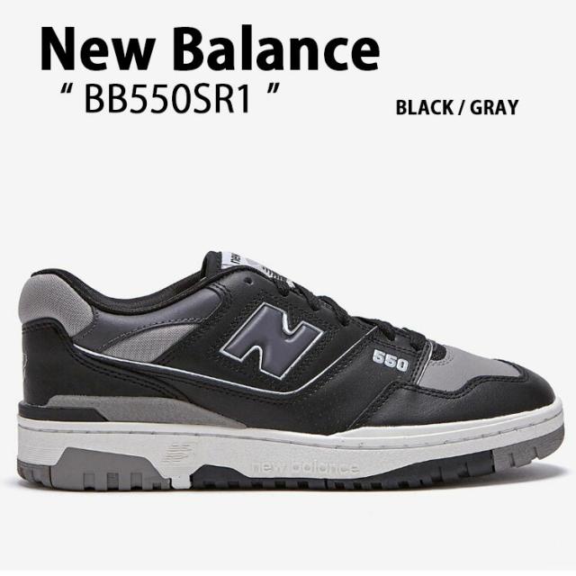 New Balance ニューバランス スニーカー 550 BB550SR1 BLACK GRAY
