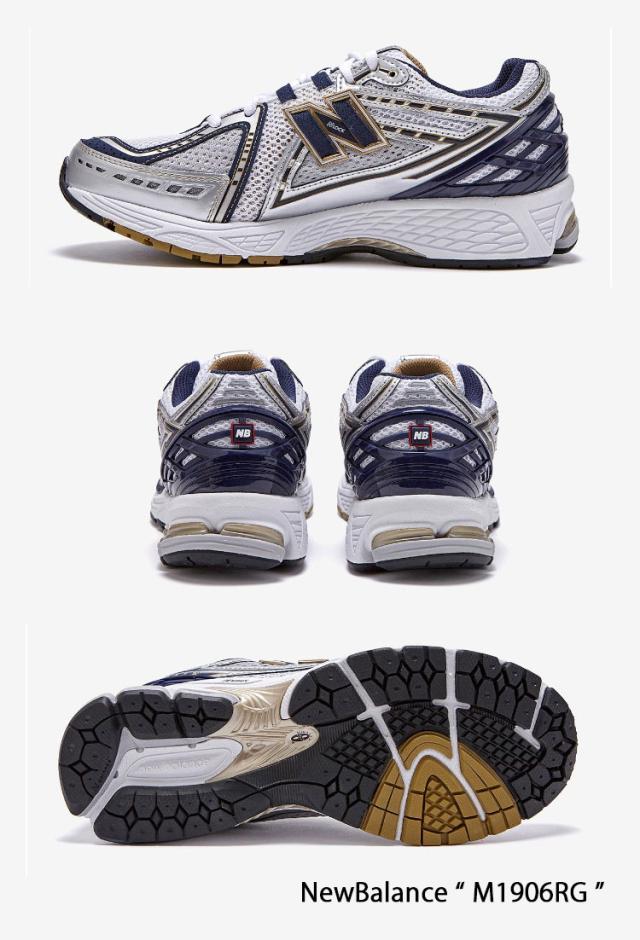 New Balance ニューバランス スニーカー M1906RG ホワイト ネイビー ゴールド WHITE NAVY GOLD_3