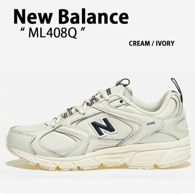 New Balance ニューバランス スニーカー 408 ML408Q CREAM IVORY