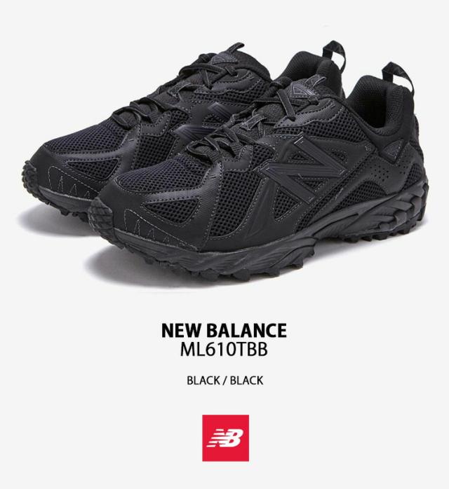 New Balance ニューバランス スニーカー ML610 ML610TBB BLACK_1