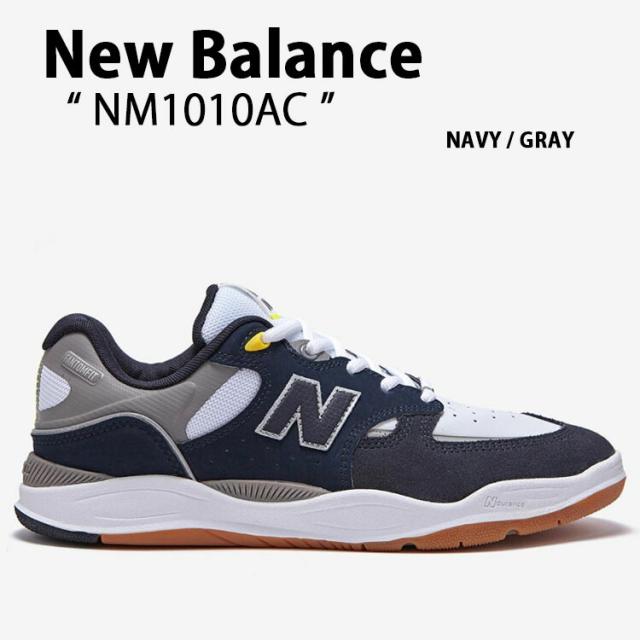 New Balance NEWBALANCE NM1010 NM1010TA GRAY WHITE レザー 本革 の通販は