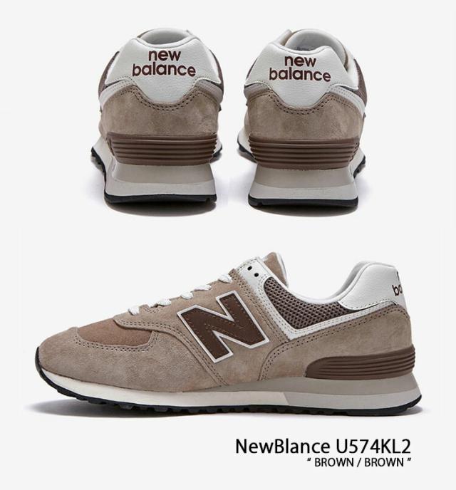 New Balance ニューバランス スニーカー 574 U574KL2 BROWN の