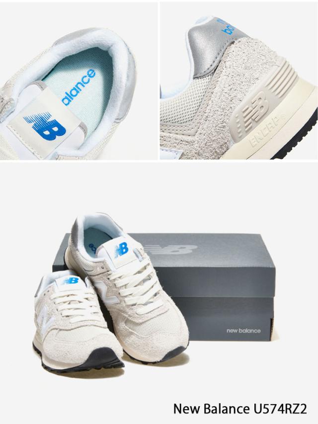 New Balance ニューバランス スニーカー 574 U574RZ2 BEIGE NAVY_3