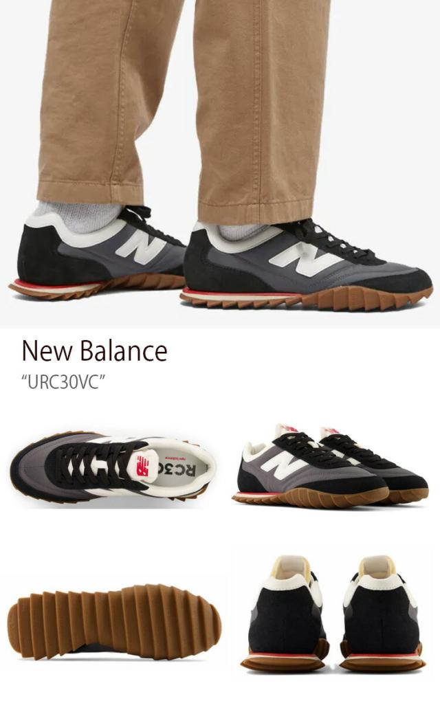 New Balance ニューバランス スニーカー URC30VC NEWBALANCE URC30 NBPDCF008B BLACK ブラック_1