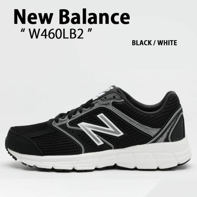 その他スニーカー New Balance 460 W460LB2 BLACK WHITE SILVER