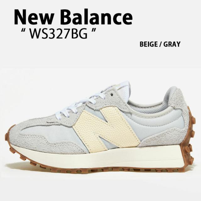 New Balance ニューバランス レディース スニーカー WS327BG BEIGE LIGHT GRAY
