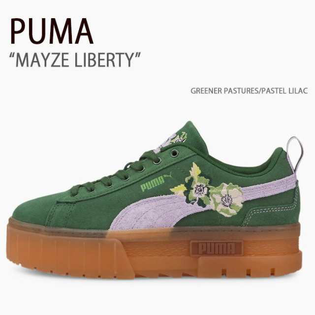 PUMA プーマ スニーカー PUMA MAYZE LIBERTY GREENER PASTURES PASTEL LILAC 385010-01