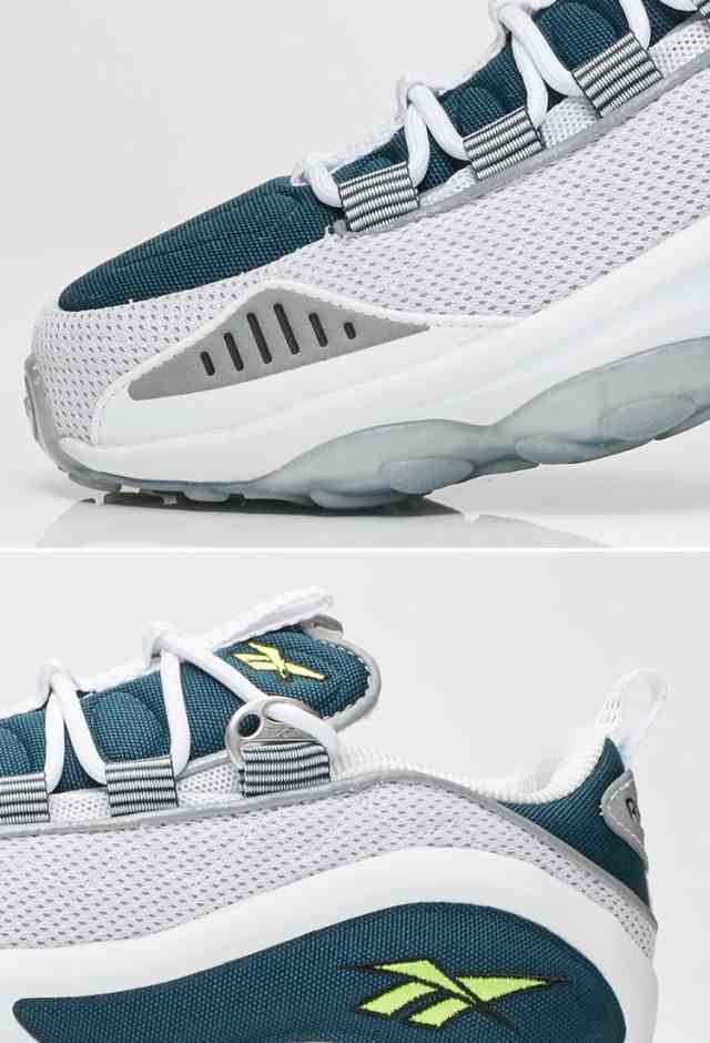 REEBOK リーボック スニーカー DMX RUN 10 White Blue Yellow DMX ラン10 V44398 ホワイト ブルー イエロー メンズ レディース