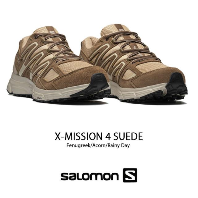 SALOMON サロモン スニーカー X-MISSION 4 SUEDE L41748200 シューズ