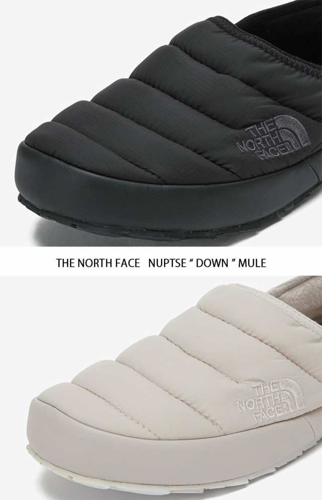 THE NORTH FACE ノースフェイス ダウンサンダル NUPTSE MULE