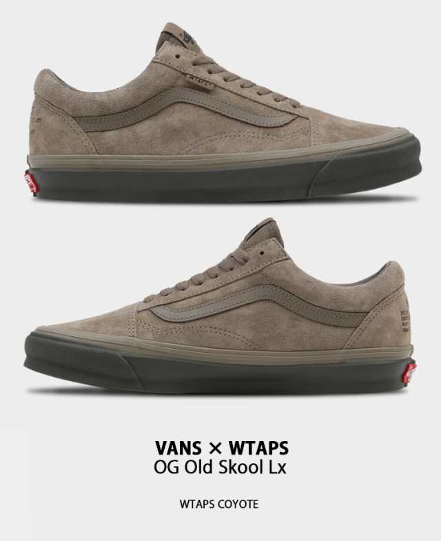 VANS ヴァンズ WTAPS ダブルタップス スニーカー OG OLD SKOOL LX VN0A4P3XBMD1 COYOTE