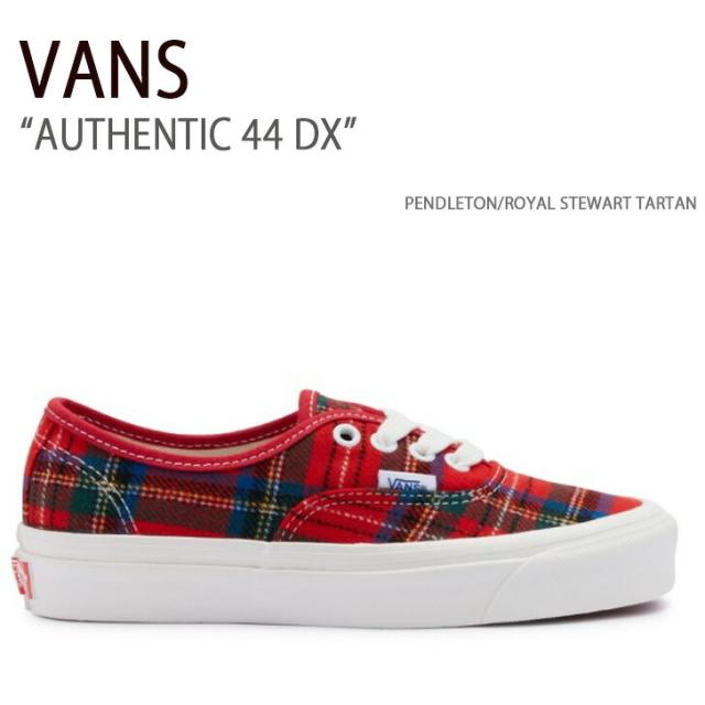 VANS バンズ スニーカー AUTHENTIC 44 DX PENDLETON  STEWART TARTAN VN0A54F29GT