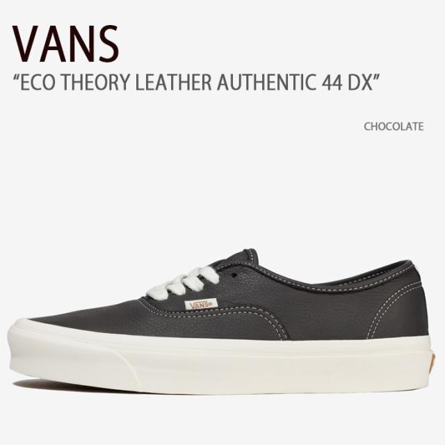 その他スニーカー VANS ECO THEORY LEATHER AUTHENTIC 44 DX CHOCOLATE VN0A5KX4CHC