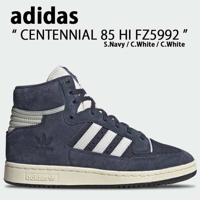 adidas Originals アディダス オリジナルス スニーカー CENTENNIAL 85 HI FZ5992 センテニアル 85 ハイカット NAVY WHITE スエード ネイ