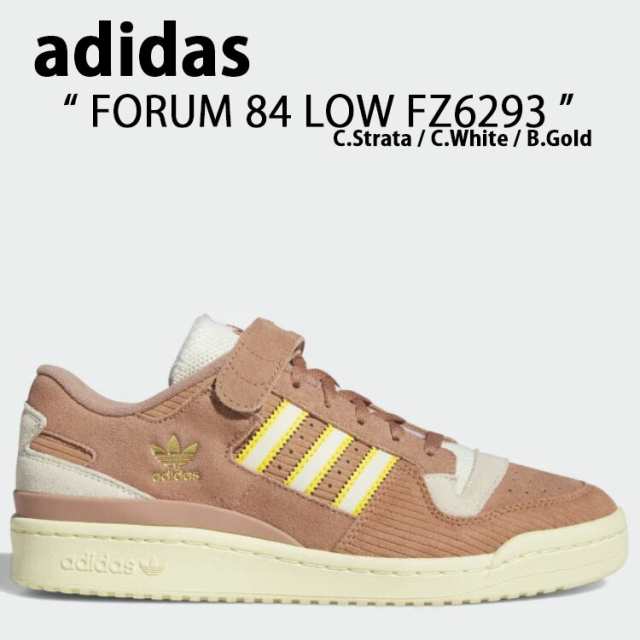 adidas Originals アディダス オリジナルス スニーカー FORUM 84 LOW FZ6293 フォーラム 84 ロー Strata Cream White Gold