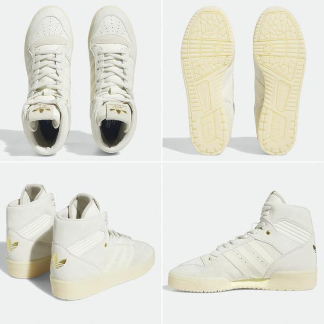 adidas Originals アディダス オリジナルス スニーカー RIVALRY HIGH FZ6324 ライバルリー ハイ White Cream Yellow_3