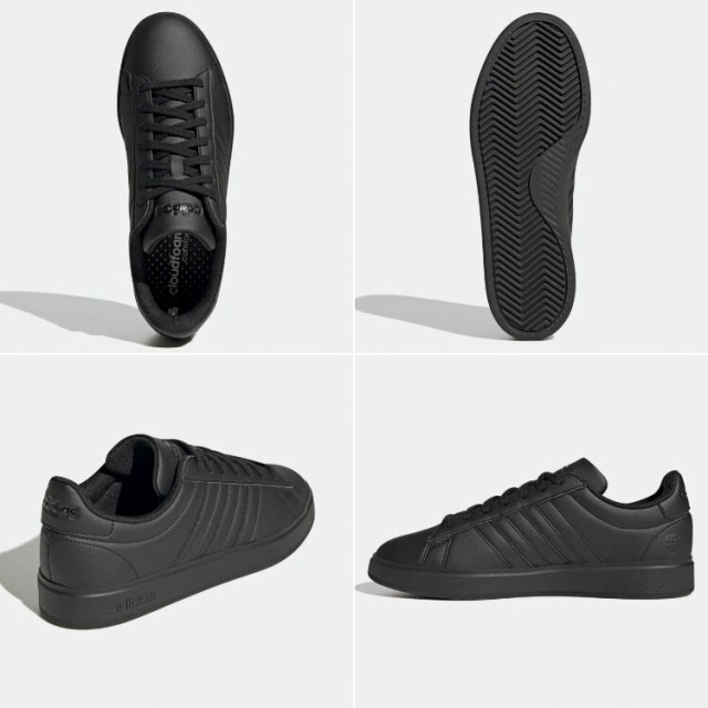 adidas アディダス スニーカー ADIDAS GRAND COURT CLOUDFOAM COMFORT GW9198 グランドコート クラウドファーム  コンフォート Blackの通販はau PAY マーケット - セレクトショップa-clo | au PAY マーケット－通販サイト