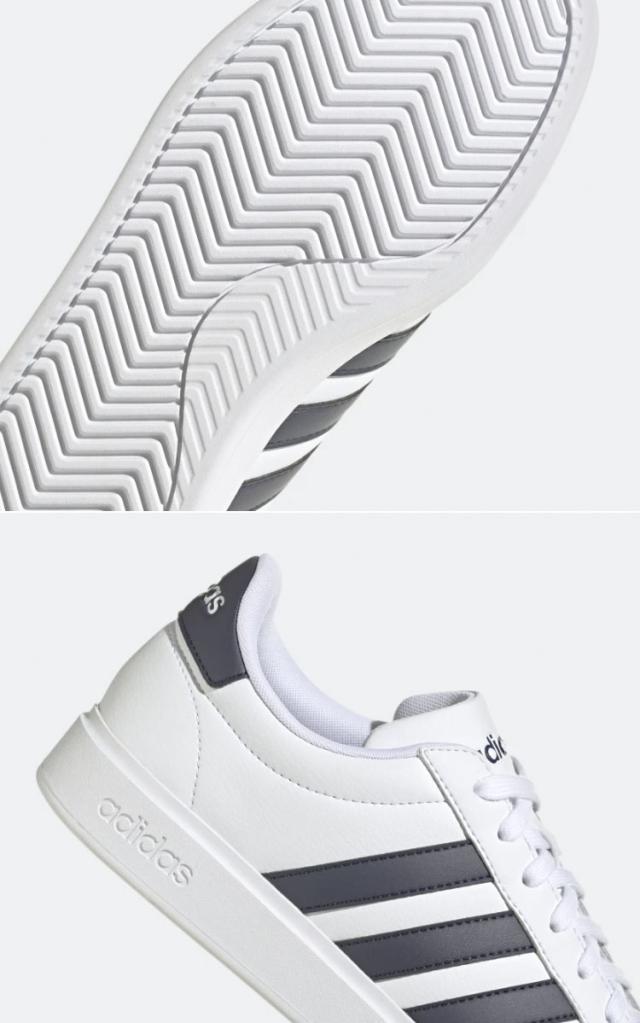 【バーゲン】adidas cloudfoam comfort ホワイトシューズ adidas アディダス スニーカー ADIDAS GRAND COURT CLOUDFOAM